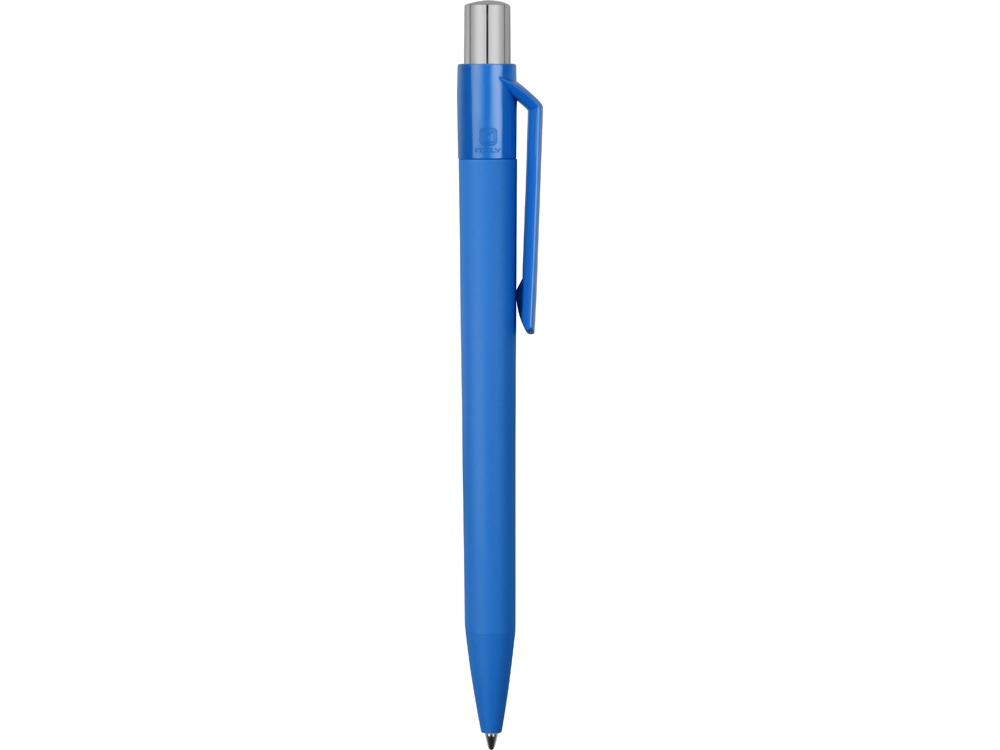 Ручка шариковая UMA ON TOP SI GUM soft-touch, синий - купить оптом