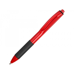 Ручка пластиковая шариковая Band, красный/черный - купить оптом