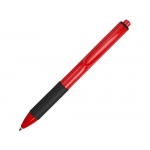 Ручка пластиковая шариковая Band, красный/черный, фото 1