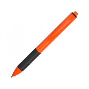Ручка пластиковая шариковая Band, оранжевый/черный - купить оптом