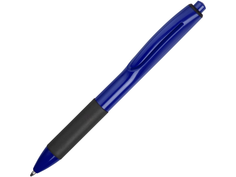 Ручка пластиковая шариковая Band, синий/черный - купить оптом
