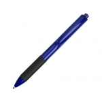 Ручка пластиковая шариковая Band, синий/черный, фото 1