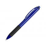 Ручка пластиковая шариковая Band, синий/черный, фото 2