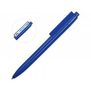 Ручка пластиковая шариковая Mastic под полимерную наклейку, синий - купить оптом