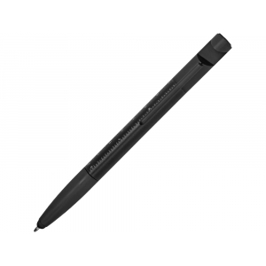 Ручка-стилус металлическая шариковая многофункциональная (6 функций) Multy, черный - купить оптом