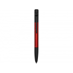 Ручка-стилус металлическая шариковая многофункциональная (6 функций) Multy, красный, фото 1