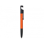 Ручка-стилус металлическая шариковая многофункциональная (6 функций) Multy, оранжевый, фото 2
