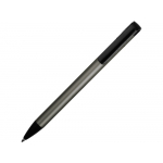 Ручка металлическая шариковая Loop, серый/черный, фото 1