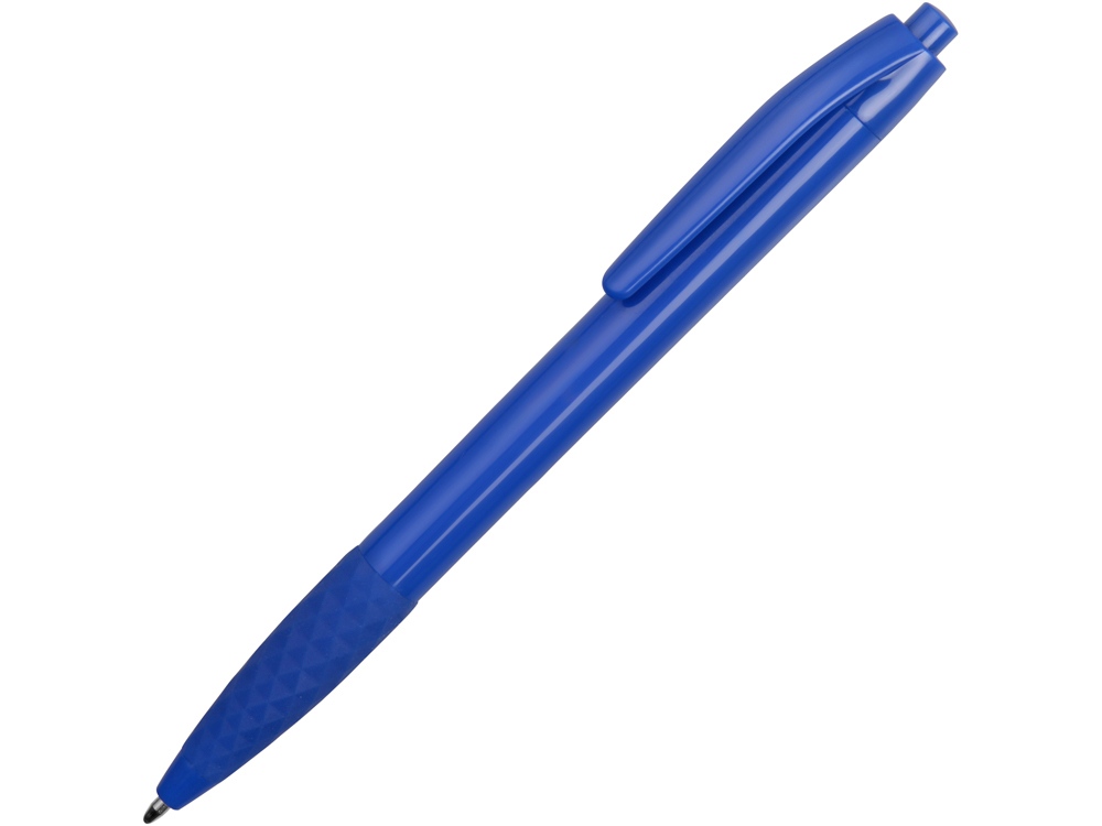 Ручка пластиковая шариковая Diamond, синий - купить оптом