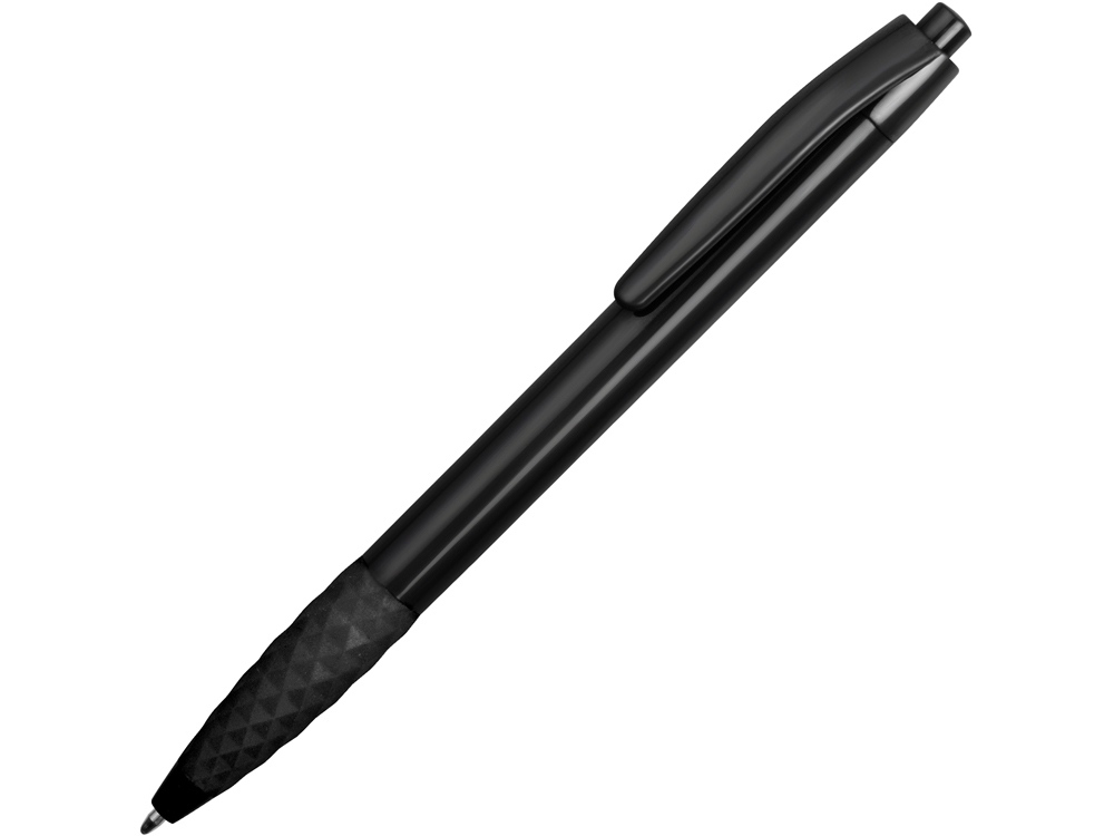 Ручка пластиковая шариковая Diamond, черный - купить оптом