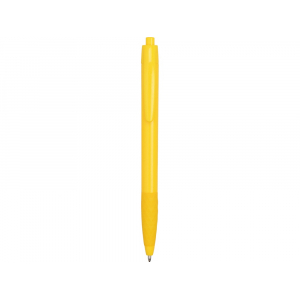 Ручка пластиковая шариковая Diamond, желтый - купить оптом