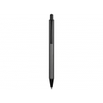 Ручка металлическая шариковая Iron, серый/черный, фото 1