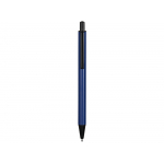 Ручка металлическая шариковая Iron, синий/черный, фото 1