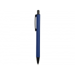 Ручка металлическая шариковая Iron, синий/черный, фото 2