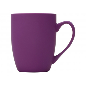 Кружка с покрытием soft-touch Tulip Gum, фиолетовый - купить оптом