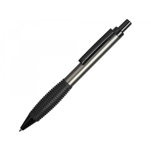 Ручка металлическая шариковая Bazooka, серый/черный - купить оптом
