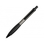 Ручка металлическая шариковая Bazooka, серый/черный, фото 1