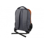 Рюкзак Metropolitan, серый с оранжевой молнией, фото 1