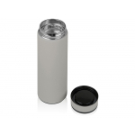 Термос Confident с покрытием soft-touch 420мл, серый, фото 1