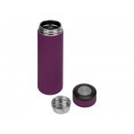 Термос Confident с покрытием soft-touch 420мл, фиолетовый, фото 1