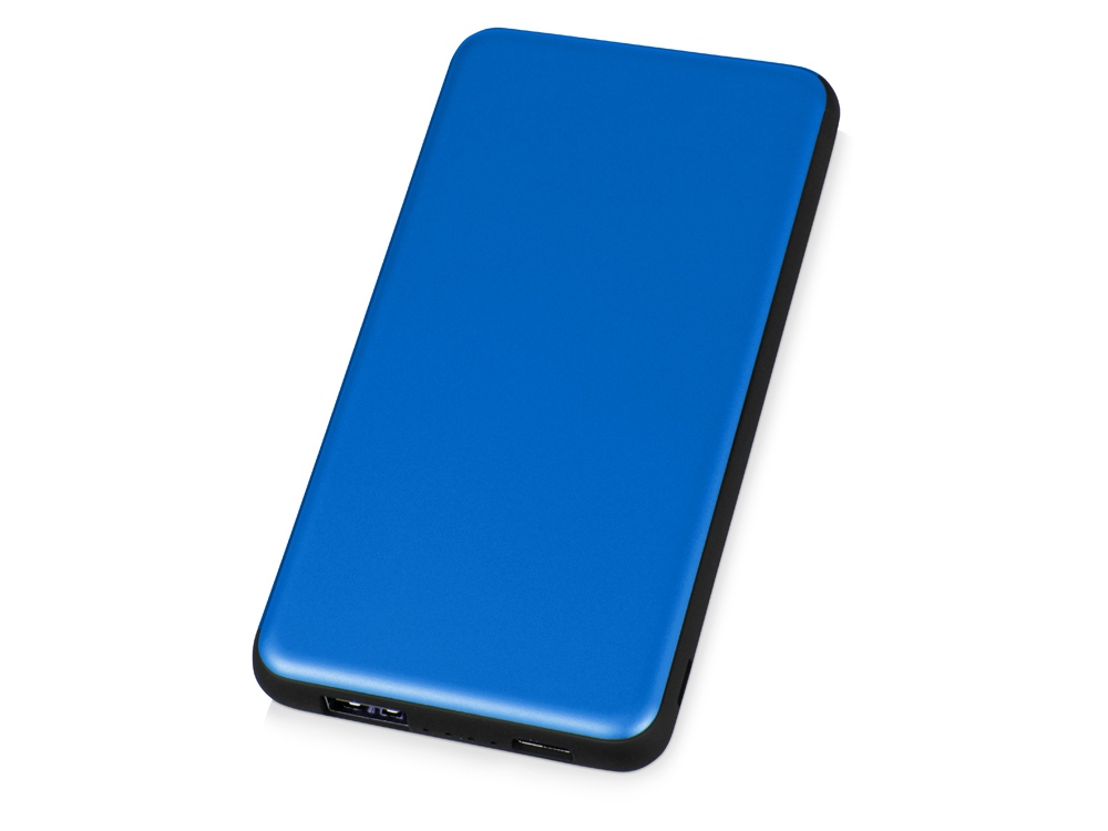 Портативное зарядное устройство Shell Pro, 10000 mAh, синий/черный - купить оптом