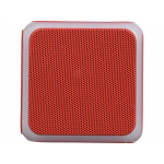 Портативная колонка Cube с подсветкой, красный, фото 3