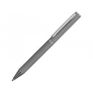 Ручка металлическая soft-touch шариковая Stone, серый/серебристый - купить оптом