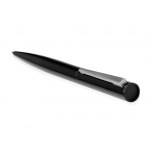 Ручка металлическая шариковая Icicle под полимерную наклейку, черный, фото 3