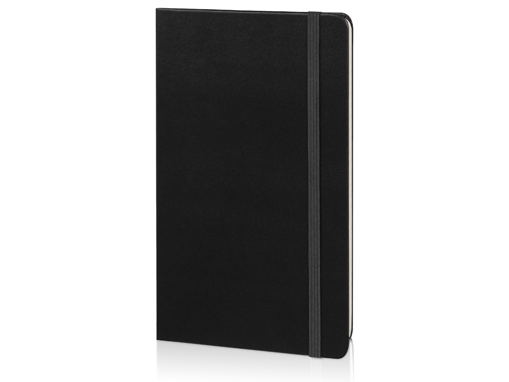 Записная книжка Moleskine Classic (в линейку) в твердой обложке, Medium (11,5x18 см), черный - купить оптом