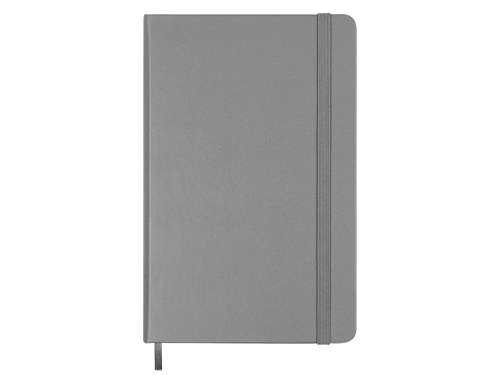 Записная книжка Moleskine Classic (в линейку) в твердой обложке, Medium (11,5x18 см), серый - купить оптом