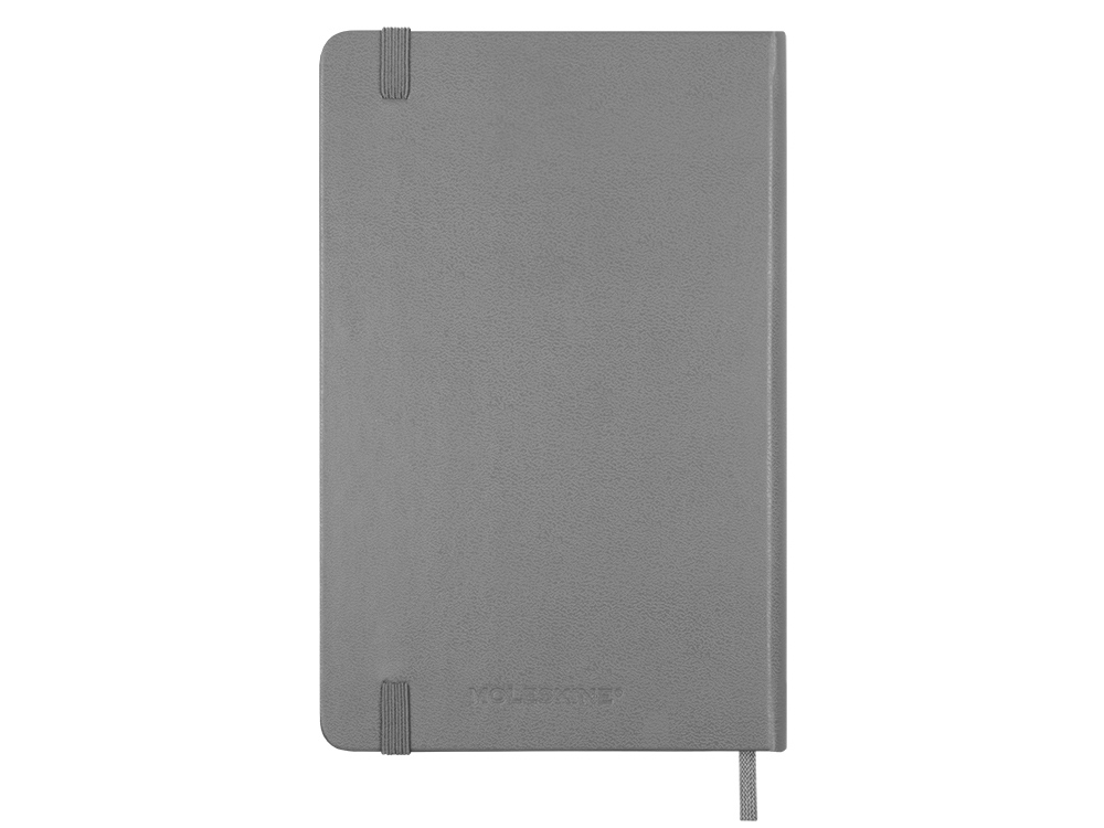 Записная книжка Moleskine Classic (в линейку) в твердой обложке, Medium (11,5x18 см), серый - купить оптом