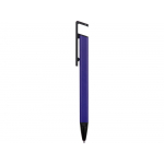 Ручка-подставка металлическая, Кипер Q, синий/черный, фото 3