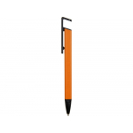 Ручка-подставка металлическая, Кипер Q, оранжевый/черный, фото 3