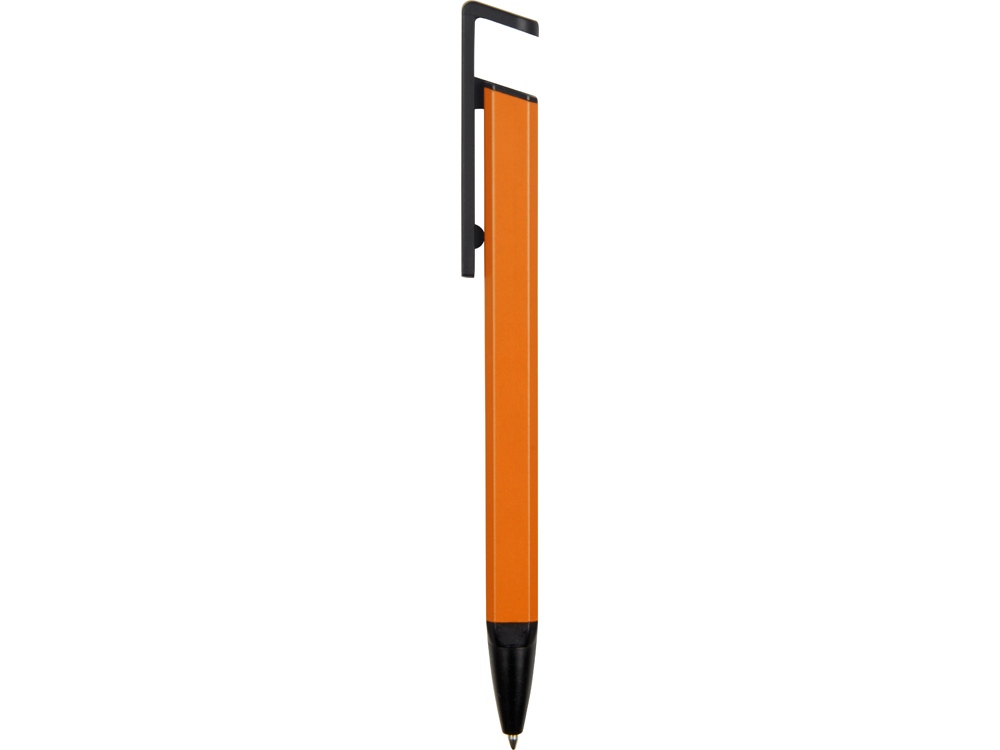 Ручка-подставка металлическая, Кипер Q, оранжевый/черный - купить оптом