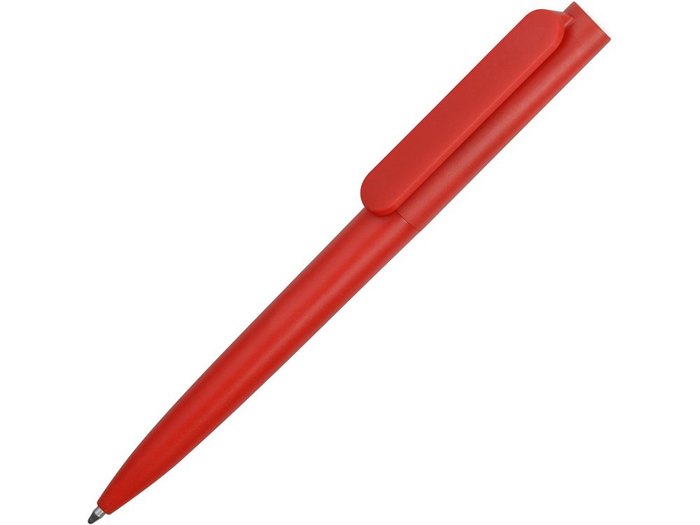 Ручка пластиковая шариковая Umbo, красный/белый - купить оптом
