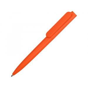 Ручка пластиковая шариковая Umbo, оранжевый/черный - купить оптом