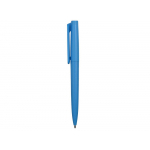 Ручка пластиковая шариковая Umbo, голубой/белый, фото 2