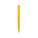 Ручка пластиковая шариковая Umbo, желтый/черный, фото 1