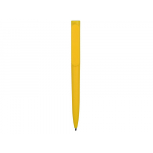 Ручка пластиковая шариковая Umbo, желтый/черный - купить оптом