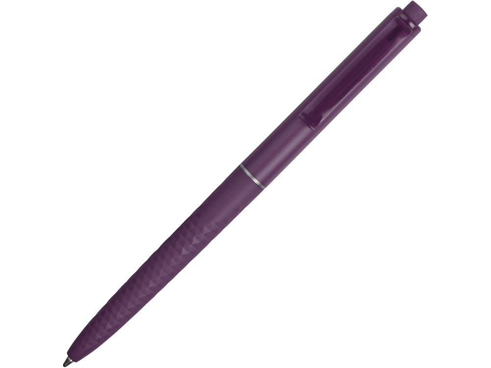 Ручка пластиковая soft-touch шариковая Plane, фиолетовый - купить оптом