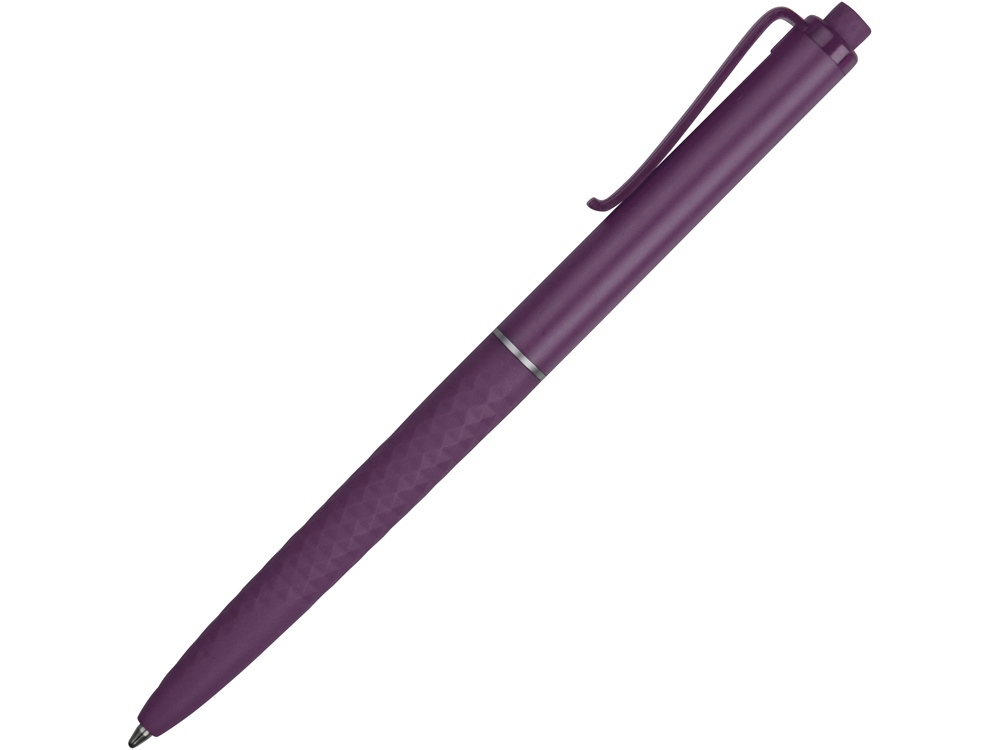 Ручка пластиковая soft-touch шариковая Plane, фиолетовый - купить оптом