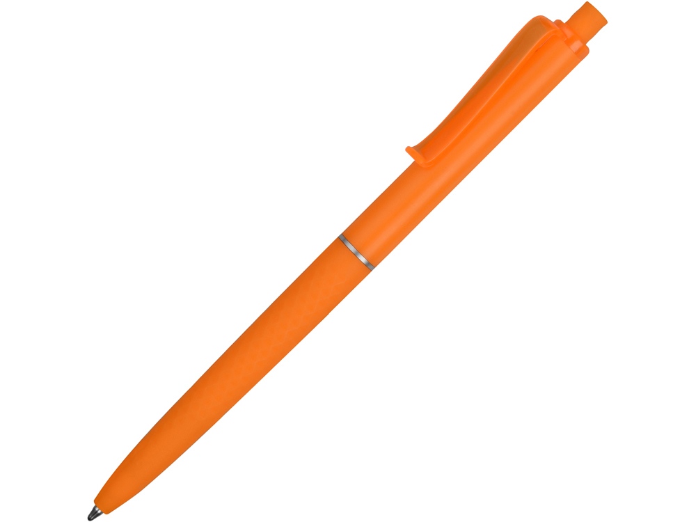 Ручка пластиковая soft-touch шариковая Plane, оранжевый - купить оптом