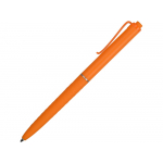 Ручка пластиковая soft-touch шариковая Plane, оранжевый, фото 2