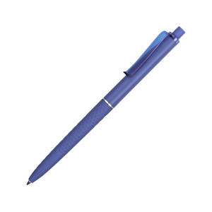 Ручка пластиковая soft-touch шариковая Plane, светло-синий - купить оптом