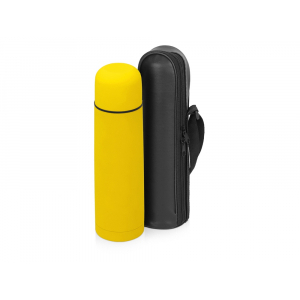 Термос Ямал Soft Touch 500мл, желтый - купить оптом
