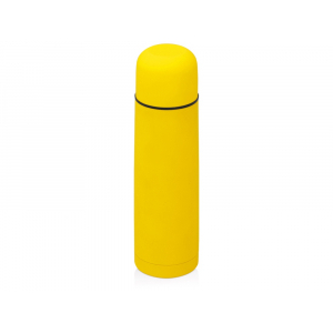 Термос Ямал Soft Touch 500мл, желтый - купить оптом
