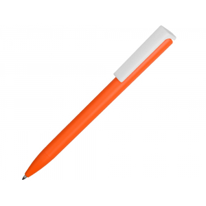 Ручка пластиковая шариковая Fillip, оранжевый/белый - купить оптом
