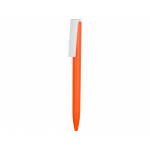Ручка пластиковая шариковая Fillip, оранжевый/белый, фото 1
