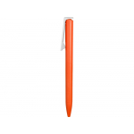 Ручка пластиковая шариковая Fillip, оранжевый/белый, фото 3