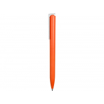 Ручка пластиковая шариковая Fillip, оранжевый/белый, фото 4